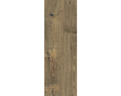 Dalle de terrasse en grès cérame fin FLAIRSTONE Legno Sentimento marrone bord rectifié 120 x 40 x 2 cm