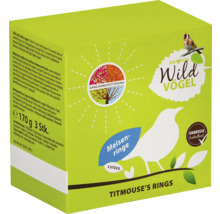 Packung Meisenringe für Wildvögel, 170 Gramm, drei Stück