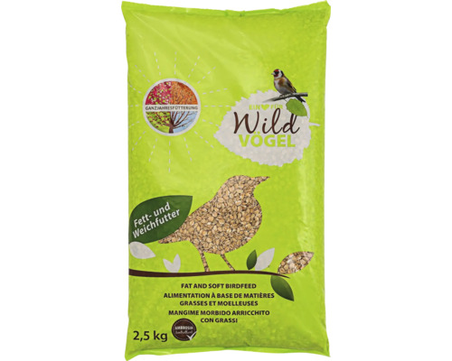 Ein Herz für Wildvögel Fett - und Weichfutter 2.5 kg Ein Herz für Wildvögel Fett - und Weichfutter 2.5 kg