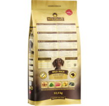 Wolfsblut Wild Duck Large Breed Hundetrockenfutter in einer 12,5 Kilogramm Packung.