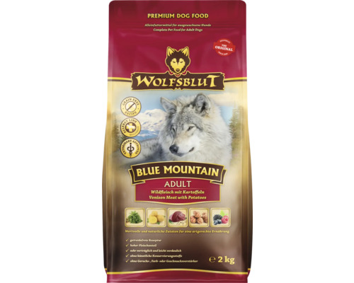 WOLFSBLUT nourriture sèche pour chiens Blue Mountain 2 kg