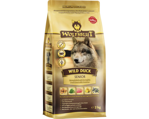 WOLFSBLUT nourriture sèche pour chiens Duck Senior 2 kg