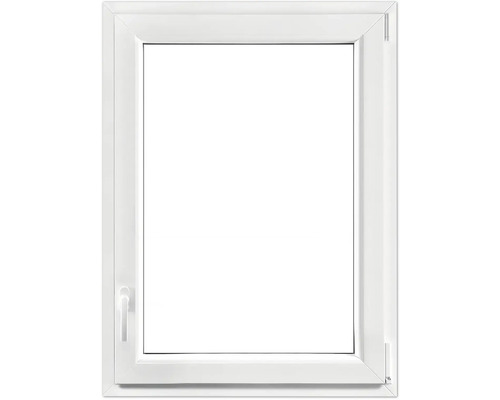 Fenêtre de cave oscillo-battante en plastique RAL 9016 blanc signalisation 600x800 mm tirant droit Fenêtre de cave oscillo-battante en plastique RAL 9016 blanc signalisation 600x800 mm tirant droit