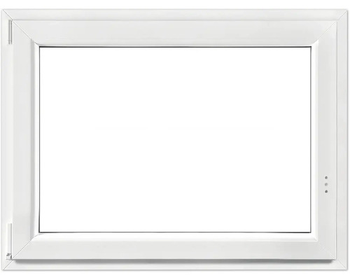 Cadre de fenêtre en plastique blanc