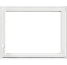 Weisses Kunststofffenster mit Fenstergriff