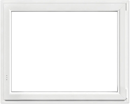 Weisses Fenster aus Kunststoff