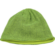 Grüne Strickmütze