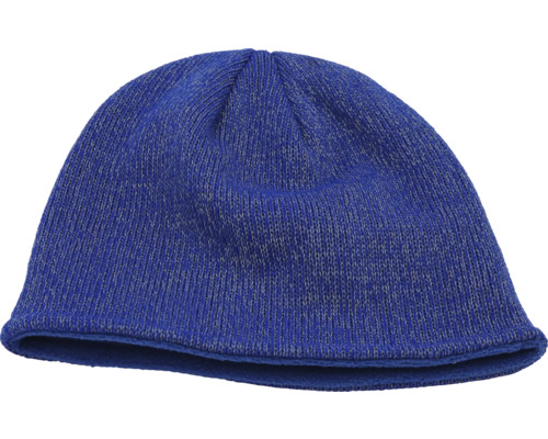 Bonnet en tricot bleu taille universelle