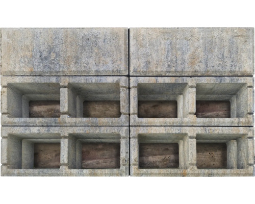 Betonsteine mit Aussparungen für den Gartenbau