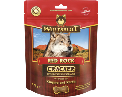 WOLFSBLUT Snack pour chiens Red Rock Cracker 225 g