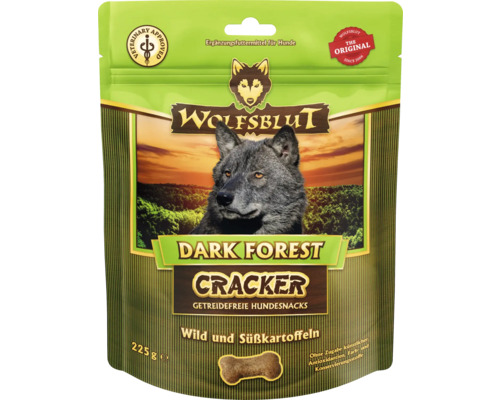 WOLFSBLUT Snack pour chiens Dark Forest Cracker 225 g