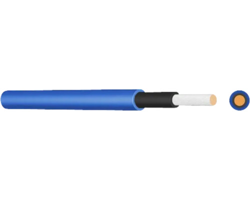 Cordon solaire Eca 6mm2 bleu H1Z2Z2-K (au mètre)