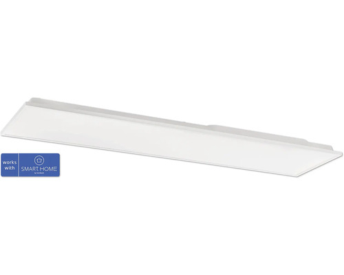 LED Deckenleuchte Aluminium Kunststoff LED 10,5 W Tageslichtweiss Kaltweiss Warmweiss 1 -flammig weiss - Kompatibel mit SMART HOME by hornbach
