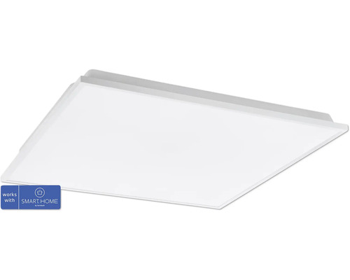 Plafonnier LED Eglo Crosslink 1 x 5,3 W 3960 lm 2765 K IP 20 blanc