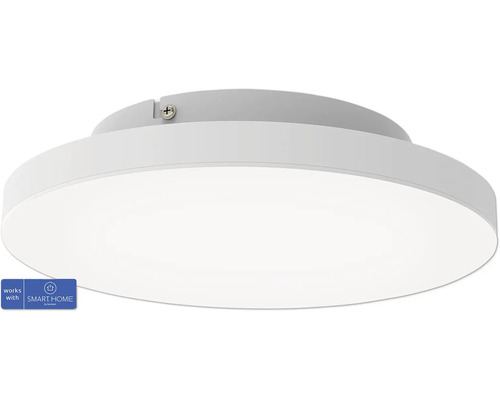 Plafonnier LED Eglo Crosslink 15,7 W 1730 lm 2765 K RVB 1 ampoule IP 20 blanc (31727)