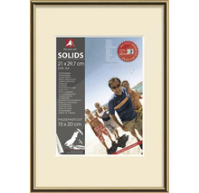 Dokumentenrahmen Kunststoff gold 21x29,7 cm (DIN A4)