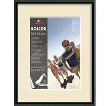 Cadre photo avec passe-partout, format 18 x 24 cm