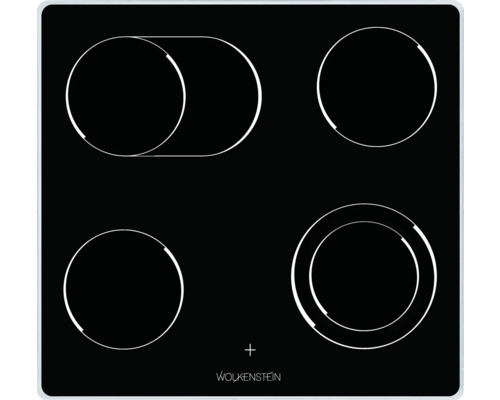 Plaque de cuisson Wolkenstein avec quatre zones de cuisson