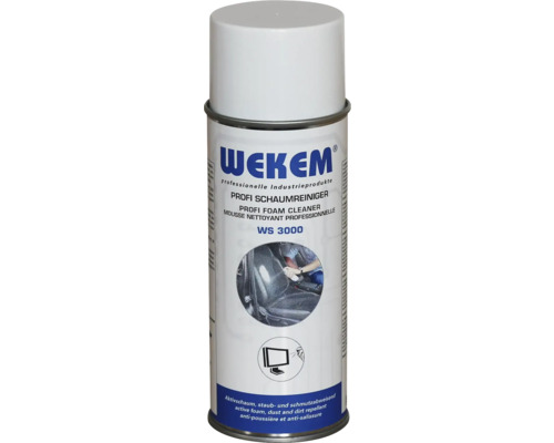 Mousse nettoyant professionnelle WS 3000 WEKEM 400 ml blanc