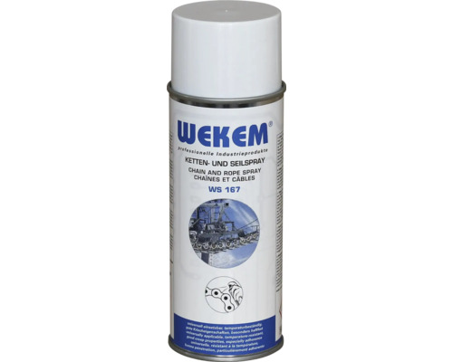 Spray pour chaînes et câbles WS 167 WEKEM 400 ml