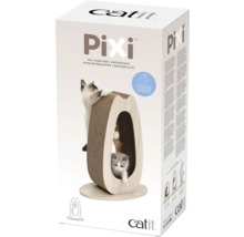 Emballage d''un griffoir Catit Pixi avec chat