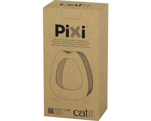 Catit Pixi jeu de griffoirs de rechange pour arbre à chat large, emballage carton