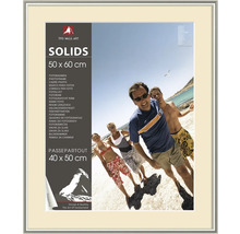 Cadre en plastique argent 50x60 cm