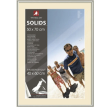 Cadre en plastique argent 50x70 cm