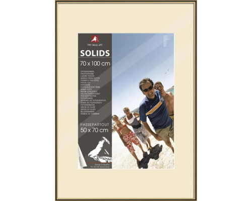 Bilderrahmen Kunststoff gold 70x100 cm Bilderrahmen Kunststoff gold 70x100 cm