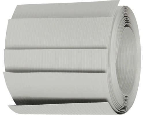 Konsta Bandes occultantes pour Panneau rigide double fil PVC 5 bandes 200x19.2 cm gris argenté