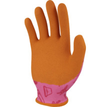 FloraSelf Floralie Gardening with kids Gants pour enfants taille 6 orange rose