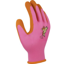 FloraSelf Floralie Gardening with kids Gants pour enfants taille 4 uni orange rose