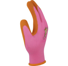 FloraSelf Floralie Gardening with kids Gants pour enfants taille 4 uni orange rose