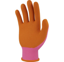 FloraSelf Floralie Gardening with kids Gants pour enfants taille 4 uni orange rose