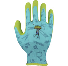 FloraSelf Floralie Gärtnern mit Kids Kinderhandschuh Gr. 5 grün blau
