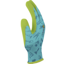 FloraSelf Floralie Gärtnern mit Kids Kinderhandschuh Gr. 5 grün blau