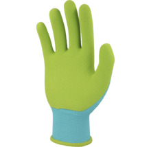 FloraSelf Floralie Gardening with kids Gants pour enfants taille 5 uni vert bleu