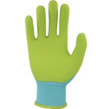 FloraSelf Floralie Gardening with kids Gants pour enfants taille 6 uni vert bleu