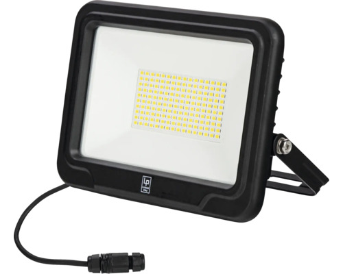 Projecteur LED Noir + Détecteur 100W 4000K IP65 GARANTIE 5 ANS