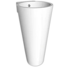 Lave-mains sur pied en céramique