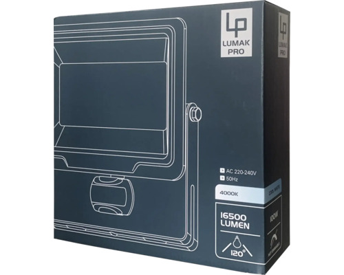 Emballage d''un projecteur LED Lumak Pro