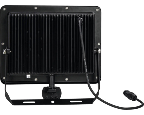 Projecteur LED avec ailettes de refroidissement et câble de connexion