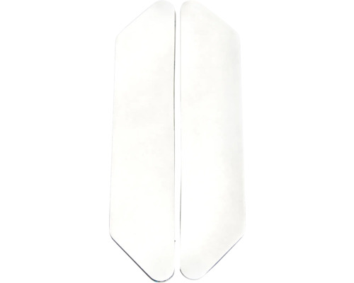 Zwei weiße Eckprofile