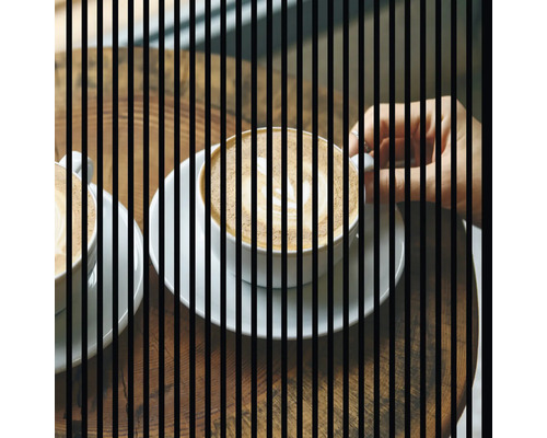 Panneau acoustique impression digitale Café 1 19x1133x1195 mm Kit = 2 panneaux individuels