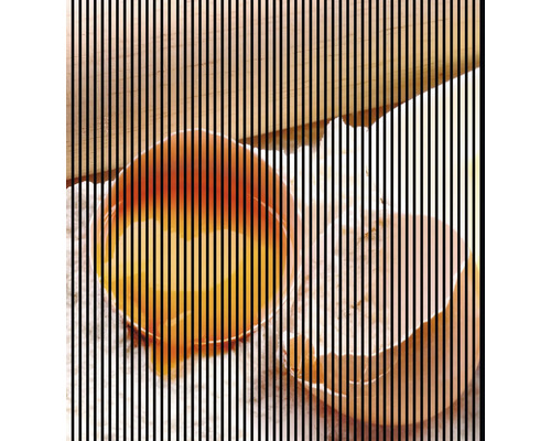 Panneau acoustique impression numérique Pâtisserie 1 2400 x 2253 x 19 mm set = 4 panneaux individuels