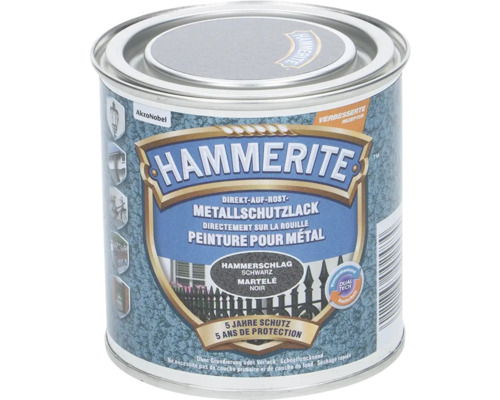 Peinture fer HAMMERITE noir 250 ml