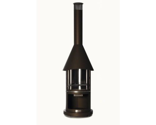 Buschbeck Edelstahlcheminée Auckland Prestige H 230 cm braun metallic Buschbeck Edelstahlcheminée Auckland Prestige H 230 cm braun metallic
