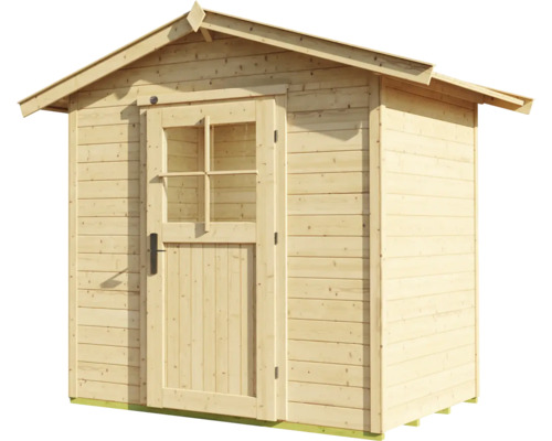 Abri de jardin en bois avec porte et fenêtre
