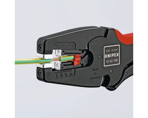 Knipex Abisolierzange mit Kabel