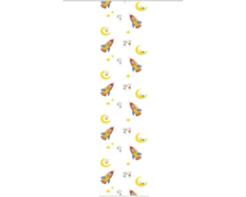 Panneau japonais Lunaro impression numérique multicolore 60x245 cm